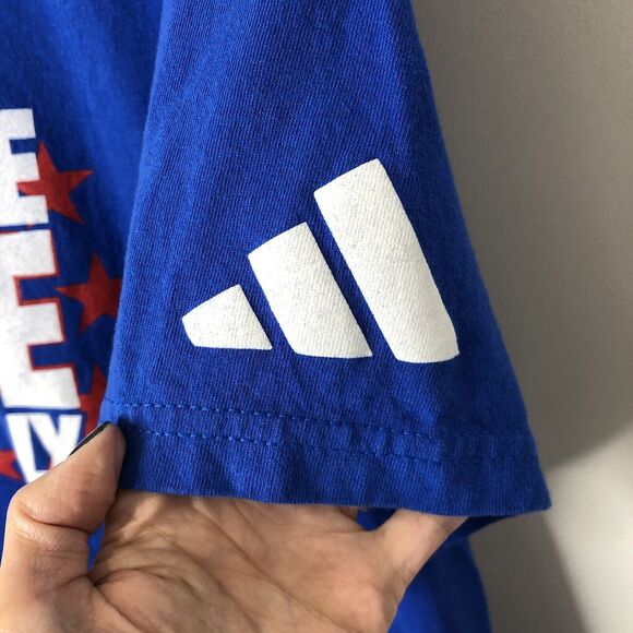 Gildan Men's For the Love of Philly 76er's Blue Short Sleeve T-Shirt Size XL - Picture 3 of 7